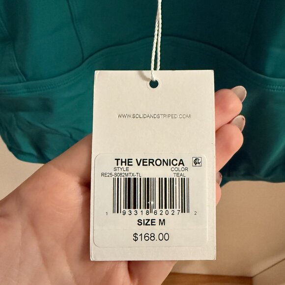 Veronica One Piece Teal - Picture 5 of 6